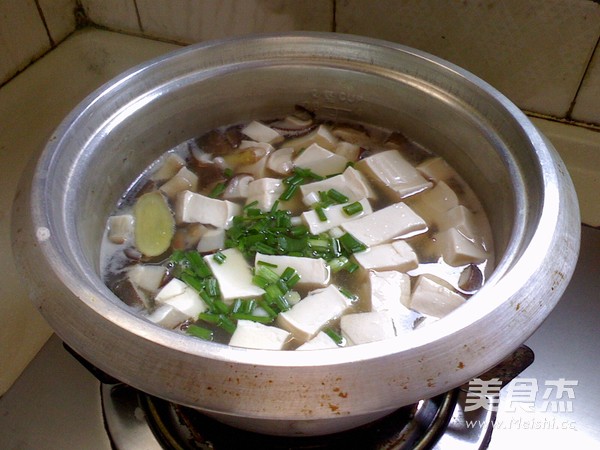 Mushroom Tofu Soup recipe