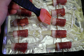 Bacon Golden Needle Roll recipe