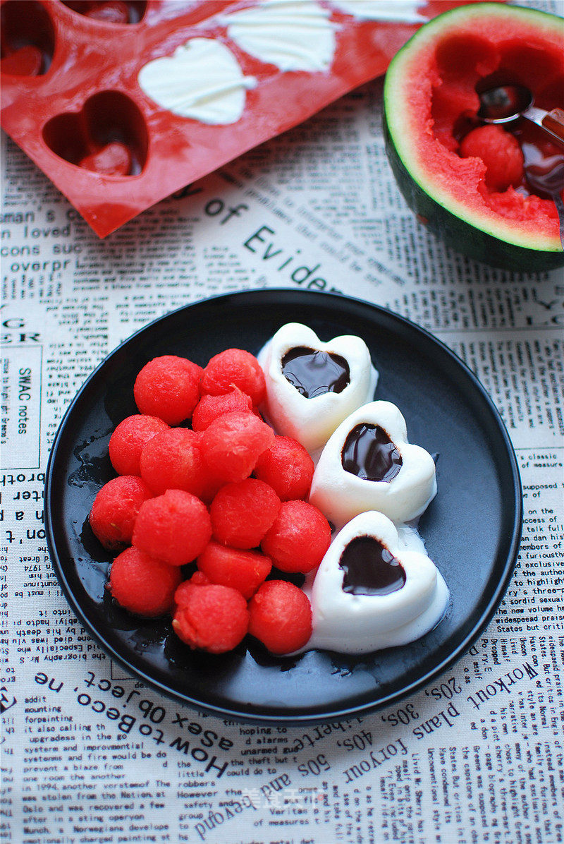 #aca烤明星大赛#fresh Fruit Milk Snow recipe