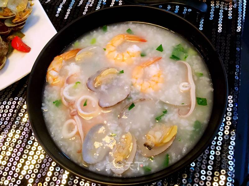 Seafood Congee recipe