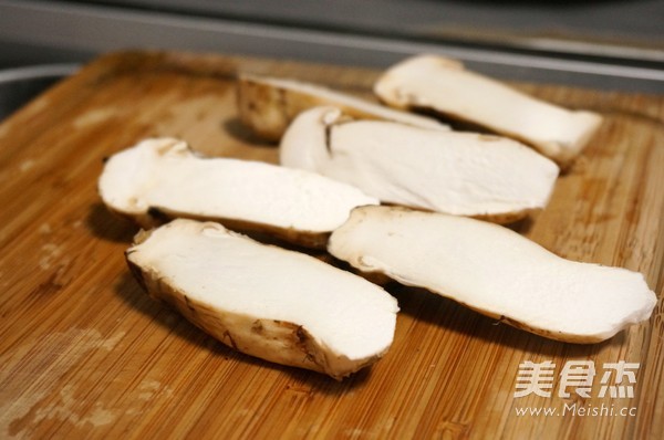 Pan-fried Matsutake recipe