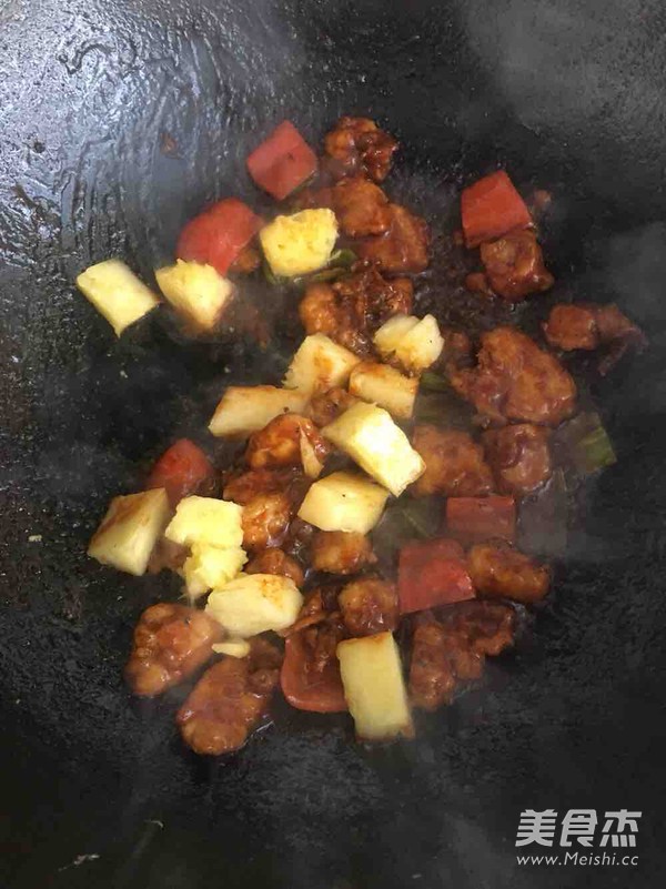 Pineapple Sweet and Sour Pork recipe