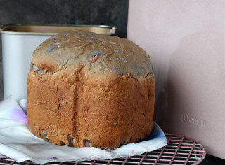 Butterfly Pea Flower Orange Peel Bread recipe