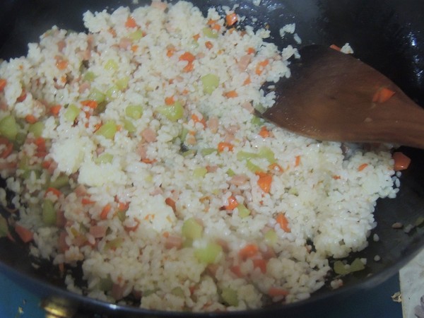 Three Ding Fried Rice recipe