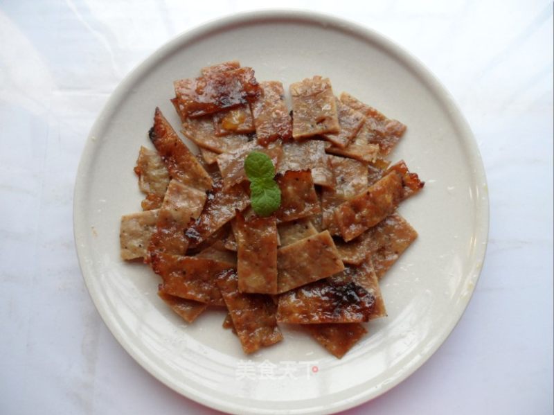 Black Pepper Pork Dried recipe