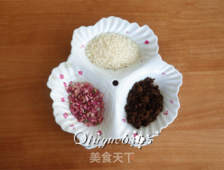 Peach Blossom Porridge recipe