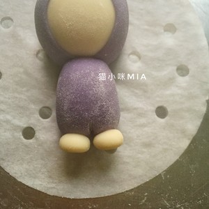 Cartoon Steamed Bun (doraemon)--original recipe