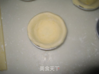 Free Trial Experiment Report of Chu Cheng [fragrant Orange Egg Tart] recipe