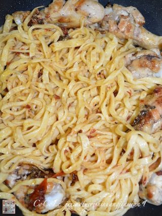 Chicken Shank Italian Style Golden Noodles (one of The Series) recipe