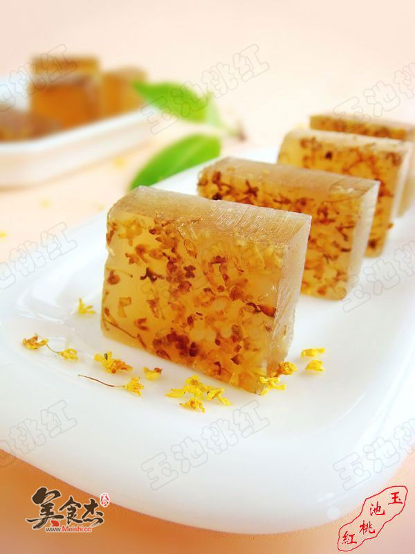 Osmanthus Tea Jelly recipe