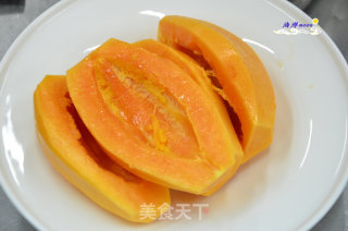 Peach Oil and Papaya Soup recipe