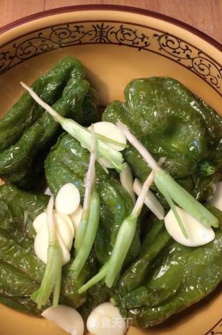Tossed Green Pepper recipe