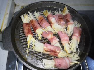 Bacon Enoki Mushroom recipe
