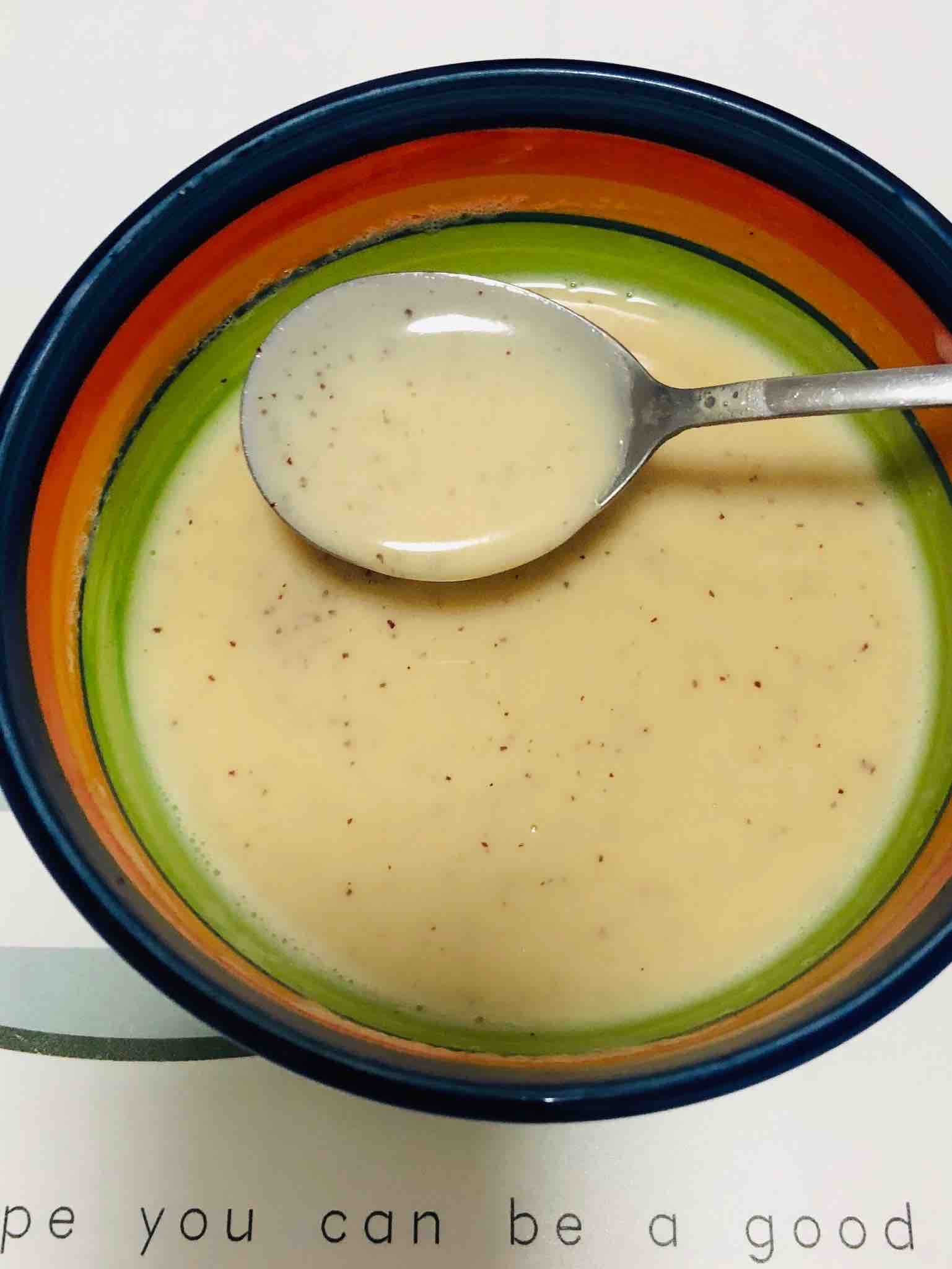 One Serving of Red Dates and Lily Milk Soup recipe