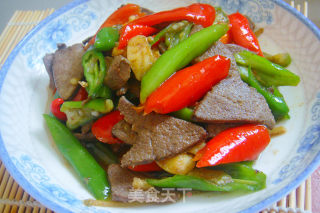 Stir-fried Pork Liver--a Good Product for Nourishing Blood recipe