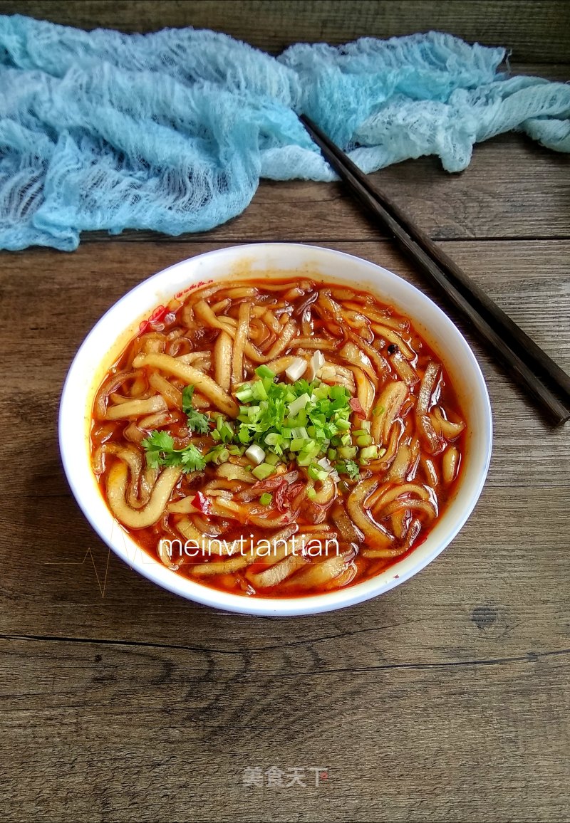 Spicy Handmade Potato Flour recipe