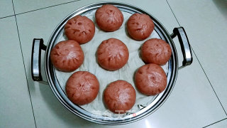 Variety of Pasta: Red Velvet Buns recipe