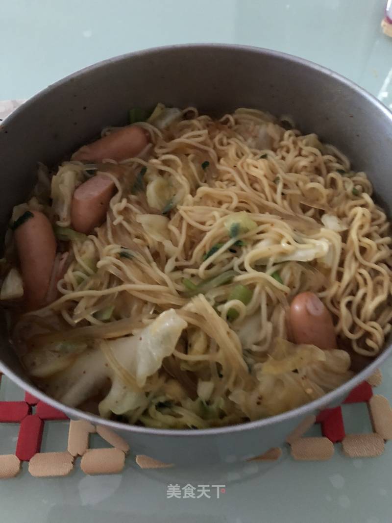 "quick Lazy Meal" Hot and Sour Instant Noodles Vermicelli recipe