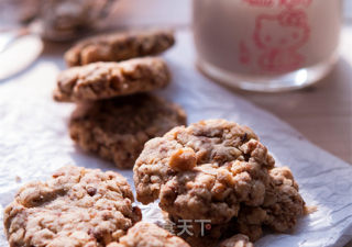 【nutritious Breakfast】walnut Oatmeal Cake recipe