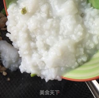 Minced Pork Elm Money Porridge recipe