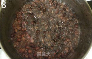 Sago Coix Seed Red Bean Soup recipe