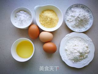 # Fourth Baking Contest and is Love to Eat Festival# Cornmeal Sponge Cakes recipe
