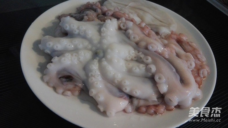 Stir Fried Octopus recipe