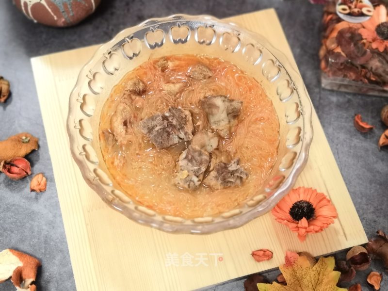 Pork Ribs and Vermicelli in Clay Pot recipe
