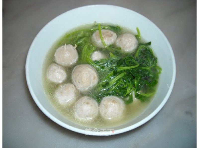 Motherwort Meatball Soup recipe