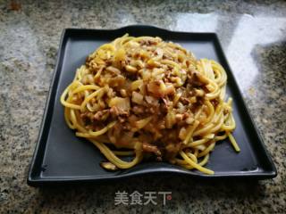 Curry Beef Spaghetti recipe