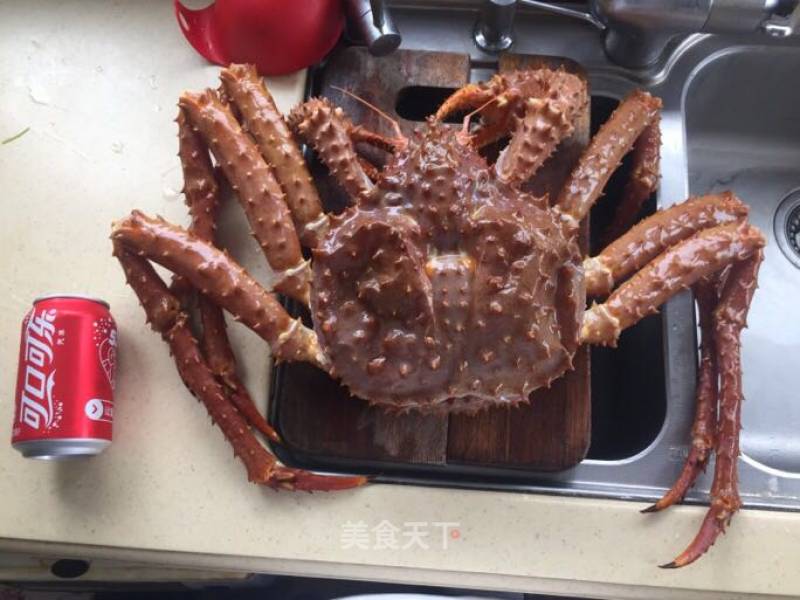 Two Live King Crabs recipe