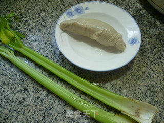 Gluten with Celery recipe