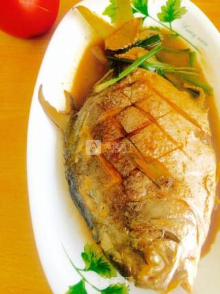 Pan-fried Pomfret recipe