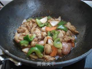 Braised Chicken Nuggets with Shacha Sauce recipe