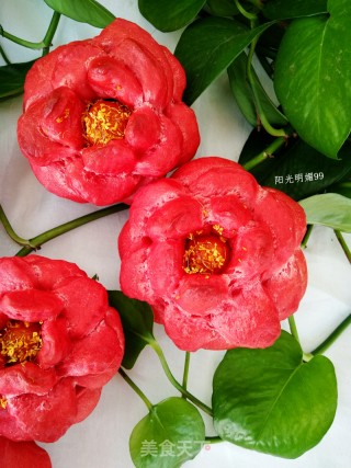 # Fourth Baking Contest and is Love to Eat Festival# Red Rose Flower Bread recipe