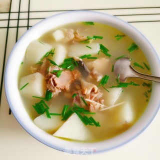 Yam Hen Soup recipe