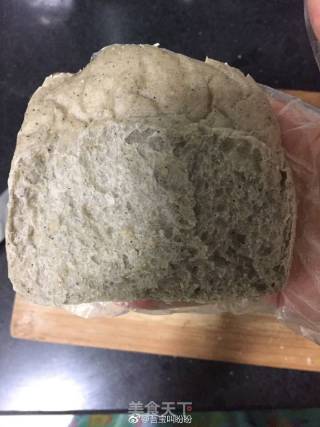 Whole Wheat Black Sesame Toast (salty Toast without Rubbing The Hand Mask) recipe