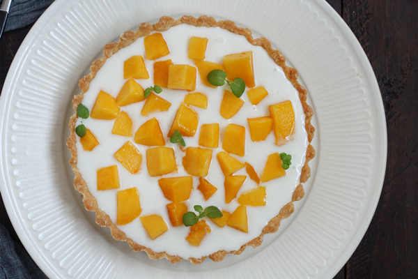 Mango Yogurt Tart recipe