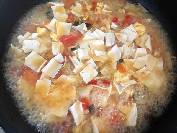 Lazy Noodle Soup recipe
