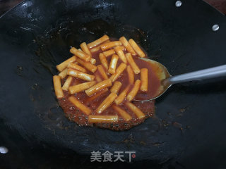 Korean Spicy Stir-fried Rice Cake recipe