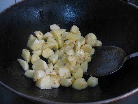 Potato Fried Rice recipe