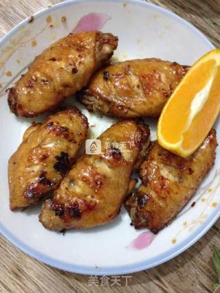 #aca烤明星大赛#honey Spicy Chicken Wings recipe