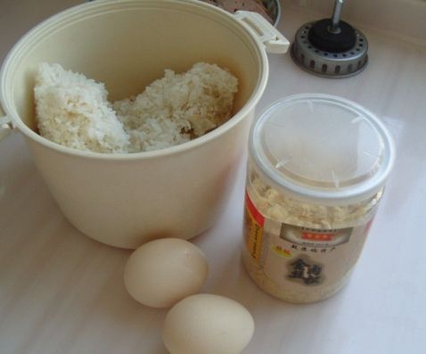 Fried Rice with Pork Floss recipe