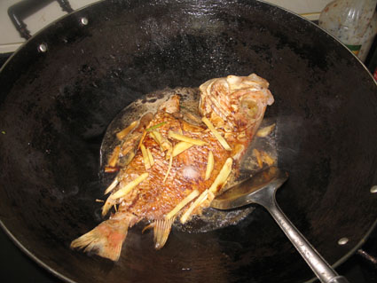 Braised Red Snapper recipe