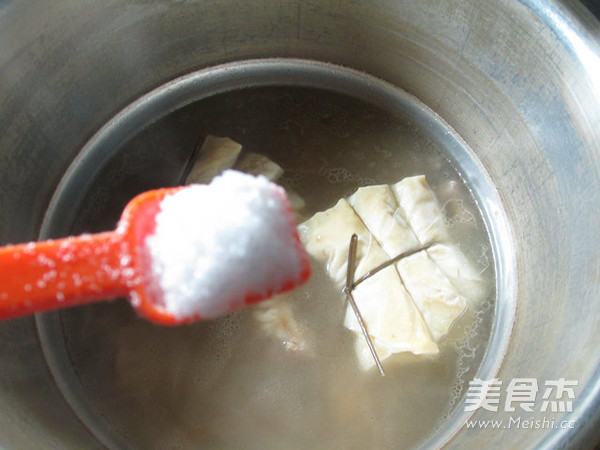 Noodle Knot Pork Ribs Soup recipe