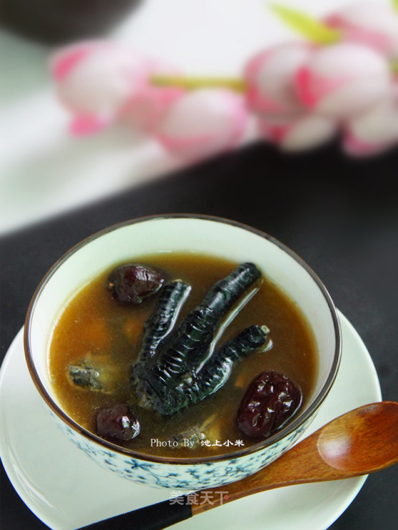 Ejiao Stewed Black-bone Chicken