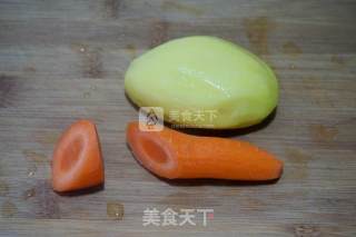 Stir-fried Three Diced Minced Meat recipe