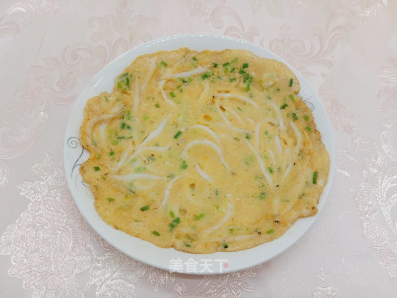 Green Onion Silver Fish Quiche recipe