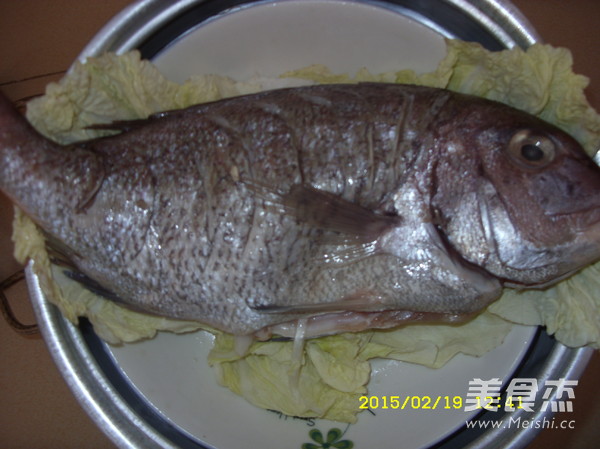 Steamed Kaji Fish recipe