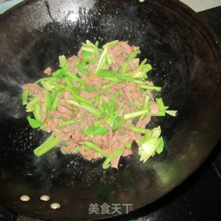 Celery Shredded Pork recipe